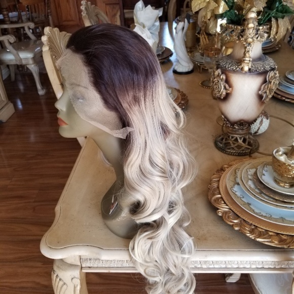 Ombre Blonde Lace Front Wig main image 8